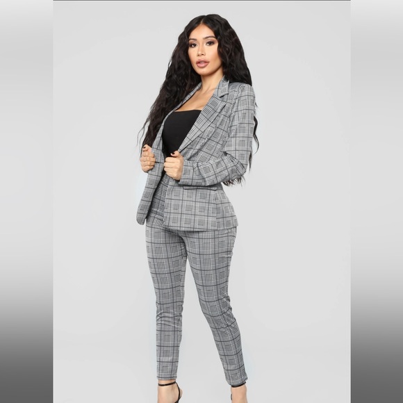 Fashion Nova Jackets & Coats Pant Suit Poshmark